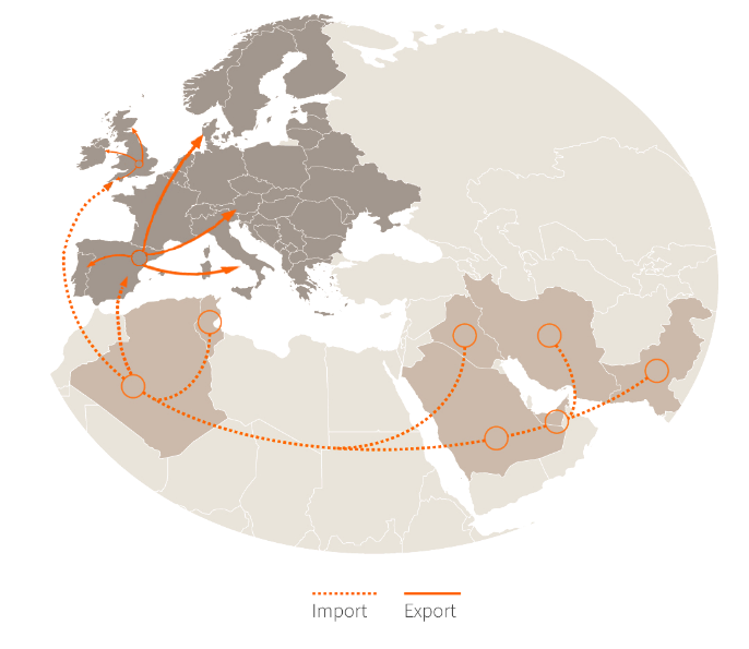 Mapa - Global Foods - gfespana.es